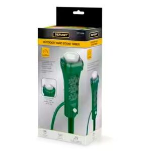Defiant Outdoor 6-outlet mechanical stake timer, new in box